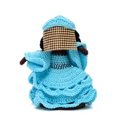 Orixá Iemanjá em amigurumi