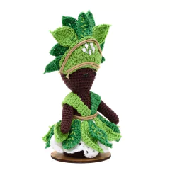 Ossain em amigurumi na internet