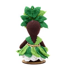 Ossain em amigurumi - Art Familiar Artesanato