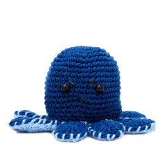 Polvo do humor azul em amigurumi - comprar online