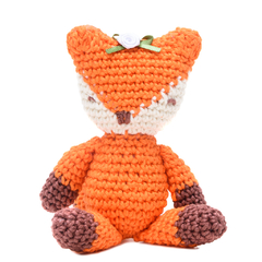 Raposinha em Amigurumi na internet