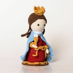 Santa Bárbara em Amigurumi na internet