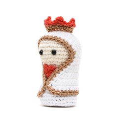Mini Nossa Senhora de Fátima em amigurumi - comprar online