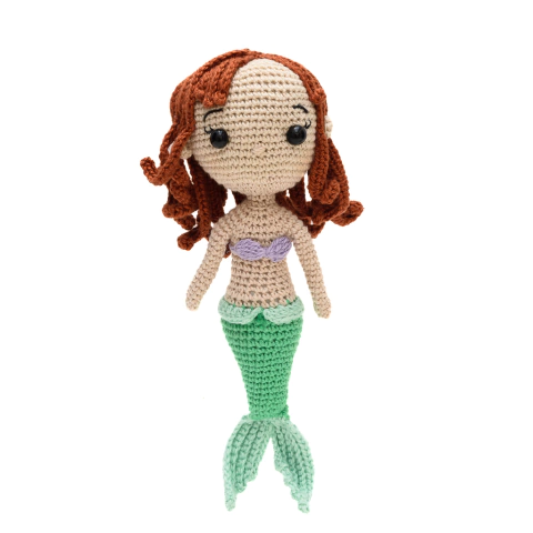 Sereia em amigurumi