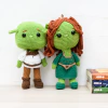 Shrek e Fiona em Amigurumi