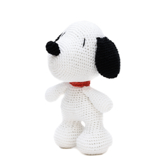 Snoope em Amigurumi - Art Familiar Artesanato