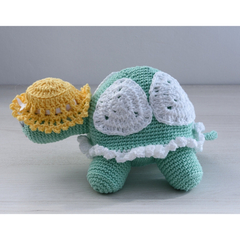 Tartaruga Vovó em amigurumi na internet