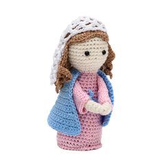Virgem Maria em amigurumi na internet