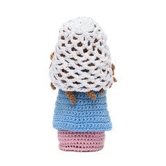 Virgem Maria em amigurumi - Art Familiar Artesanato