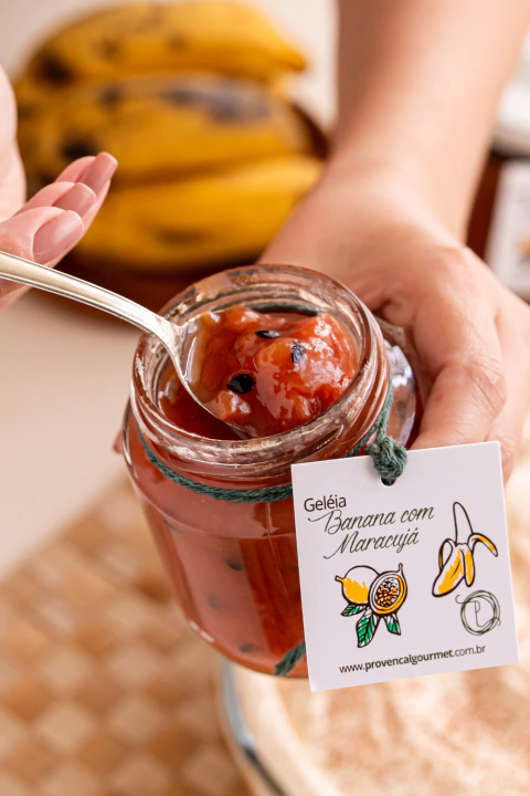 Geleia de Banana com Maracujá - 300g - comprar online