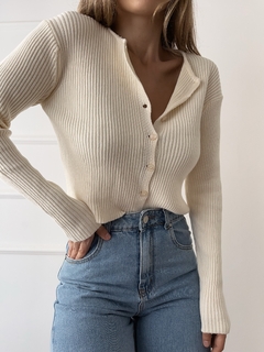 Imagen de SAQUITO CARDIGAN TEJIDO
