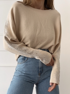 SWEATER MANGAS STRASS - IMPORTADO en internet