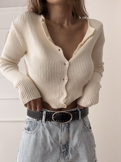 SAQUITO CARDIGAN TEJIDO - India Clothing