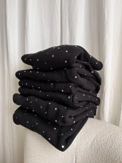 SWEATER OVERSIZE CON HOTFIX - comprar online