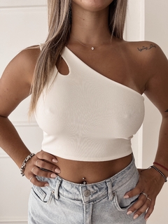 TOP MORLEY UN HOMBRO - India Clothing