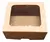 Embalagem Mini Doce com Visor Kraft - comprar online