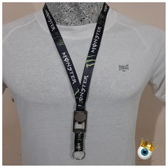 Llavero cinta colgante con Destapador MONSTER