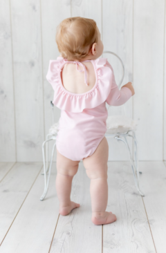 Modelo Carlota manga larga- rosa pálido - Sueñame Mucho