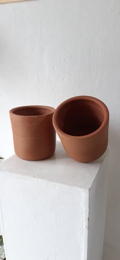 Vaso n°4 cilíndrico terracota - comprar online
