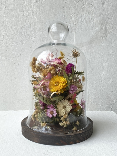 cúpula floral - pequena