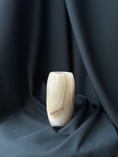 vaso de ônix paquistanês - alongado - Seu Flor