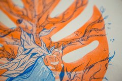 Ilustração A3 Monstera, por Daniel Chastinet - comprar online