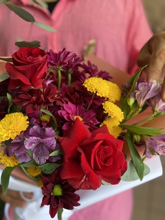 Buquê da semana - jardim colorido - loja online