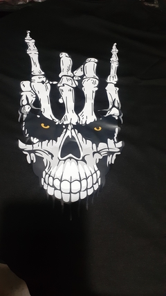 T-shirt Skull Hand