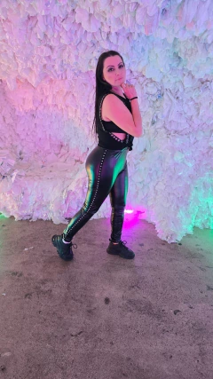 Legging Couro Ecológico