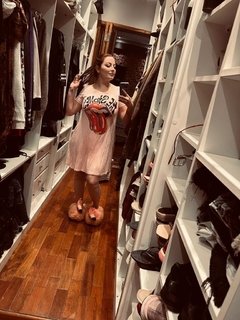 Camisola Rolling Stones com Bolso