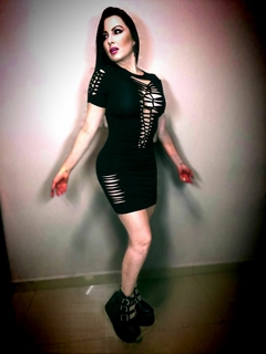 Vestido Recortes. - comprar online