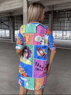 Camisetona Gibi amplo e plus - loja online
