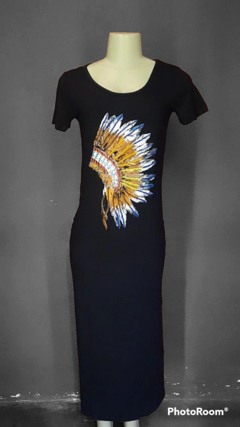 Vestido Longo Apache. - comprar online