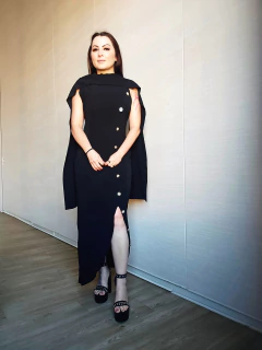 Vestido Longo Fenda Enchanted na internet