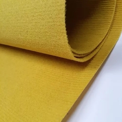 Alfombra rayada Amarillo por metro cuadrado (ancho 2 mts) 3mm de espesor - comprar online