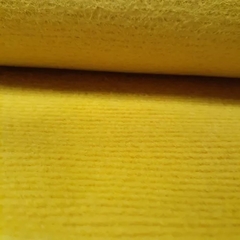 Alfombra rayada Amarillo por metro cuadrado (ancho 2 mts) 3mm de espesor