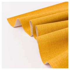 Lino Spazio por metro (ancho 1.40) color AMARILLO - comprar online