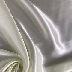 Tela Raso Blanco x metro Ancho 150cm