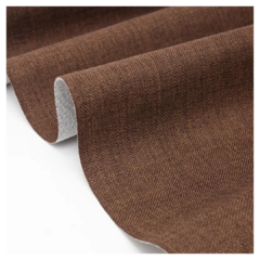 Lino Spazio por metro (ancho 1.40) color CHOCOLATE - comprar online