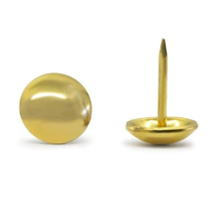 Tachas Doradas N°11 Para Articulos De Tapiceria X 500 Unidades