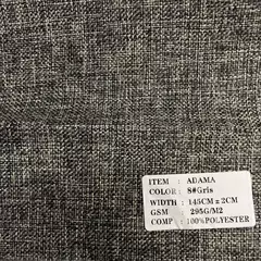 Chenille Adama Antimanchas Ancho 1.45m Gris [8] [x Metro] - comprar online