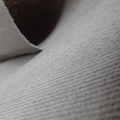 Alfombra rayada Gris Claro por metro cuadrado (ancho 2 mts) 3mm de espesor