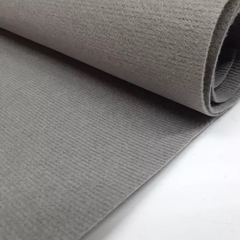 Alfombra rayada Gris Claro por metro cuadrado (ancho 2 mts) 3mm de espesor - comprar online
