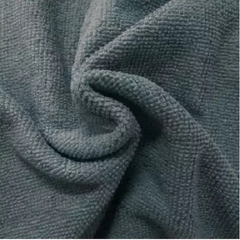 Tela Toalla De Microfibra Gris Medio Ancho 1.50m