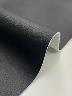 Cuerina Cat Tapicería Base Felpa Negro 1.4m Ancho [x Metro] en internet