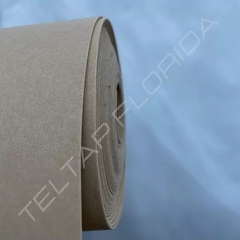 Alfombra lisa beige por metro cuadrado (ancho 2 mts) 3mm de espesor