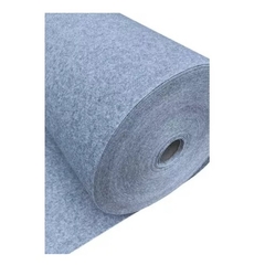 Alfombra lisa gris claro por metro cuadrado (ancho 2 mts) 3mm de espesor