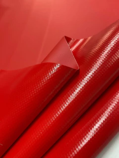 Lona Cobertura Exterior Pvc Rojo ( Ancho 1.50mts ) - comprar online