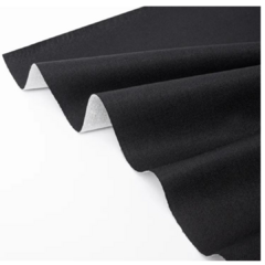 Lino Spazio por metro (ancho 1.40) NEGRO - comprar online