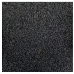 Cuerina Tinogasta Negro base de Poliéster 1.4m Ancho [x Metro] - comprar online